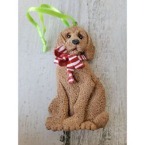 Kurt S Adler mutt mixed puppy dog pet ornament Xmas decor